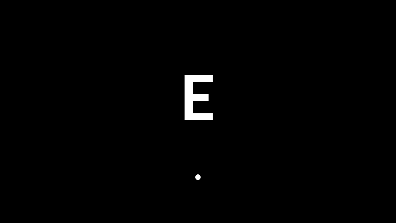 E in Morse Code